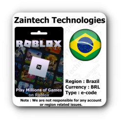 BRL 40 Roblox Brazil Region