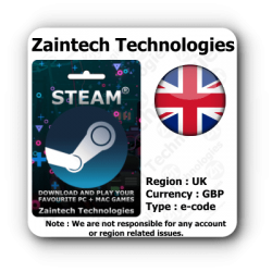 £5 Steam UK Region