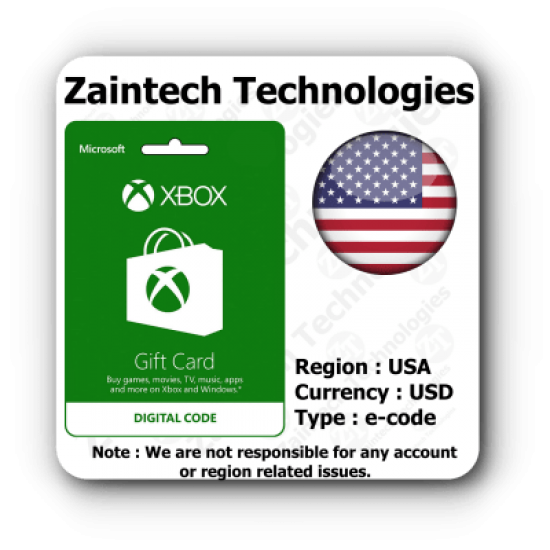 $25 Xbox US Region