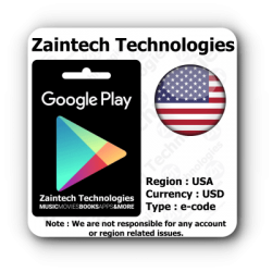 $5 Google Play US Region