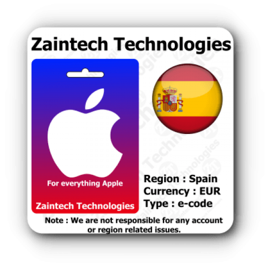 €15 iTunes Spain Region