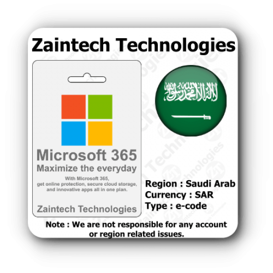 Microsoft 365 Business - Saudi Arab Region