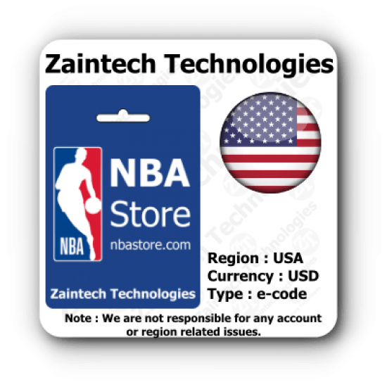 $25 NBA Store USA Region