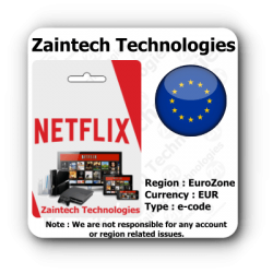 €50 Netflix EuroZone Region