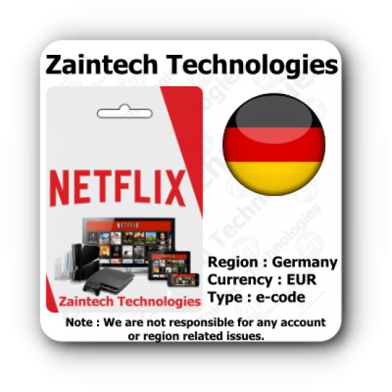 €50 Netflix Germany Region
