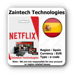 €100 Netflix Spain Region