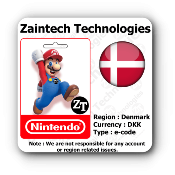 DKK 250 Nintendo Denmark