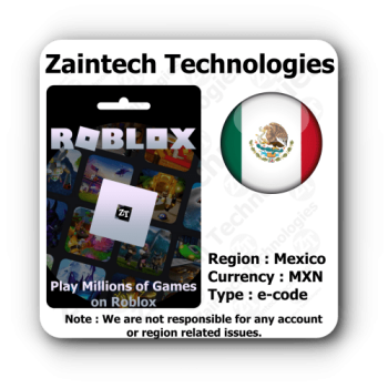 MXN 200 Roblox Mexico
