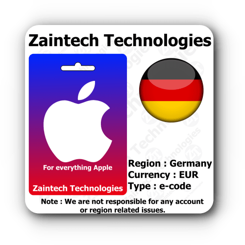 Apple Gift Card Germany Digital Code