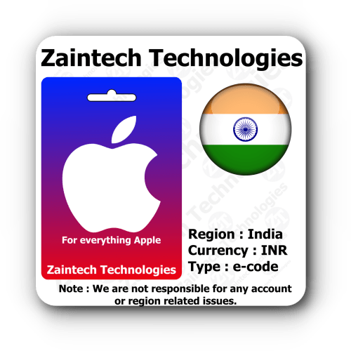 Apple Gift Card India Digital Code