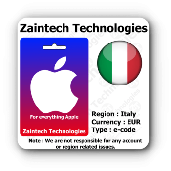 Apple Gift Card Italy