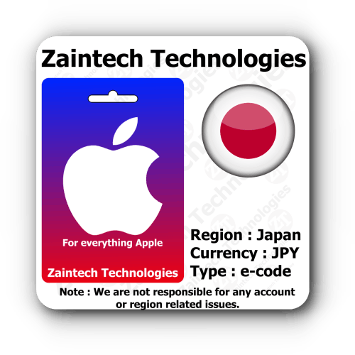 Buy Apple Gift Card Japan | Instant Digital Delivery