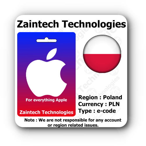 Buy Apple Gift Card Poland | Instant Digital Delivery