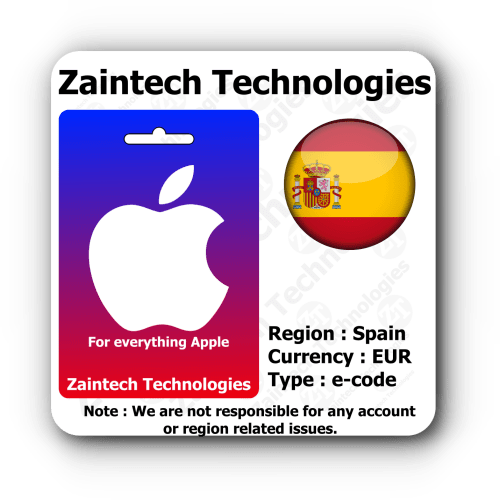Buy Apple Gift Card Spain | Instant Digital Delivery