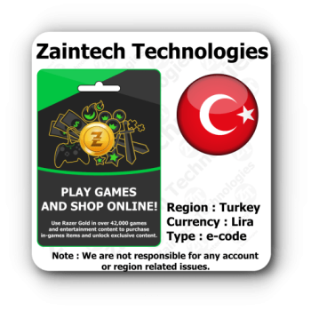 TRY 5 Razer Gold Turkey