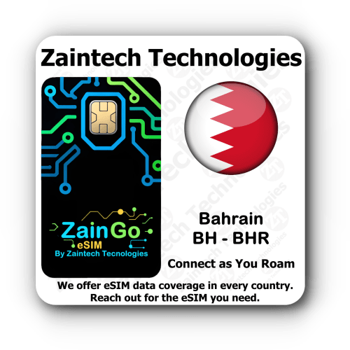 ZainGo eSIM Bahrain Data Plans