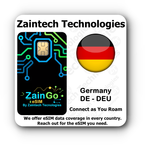 ZainGo eSIM Germany Data Plans