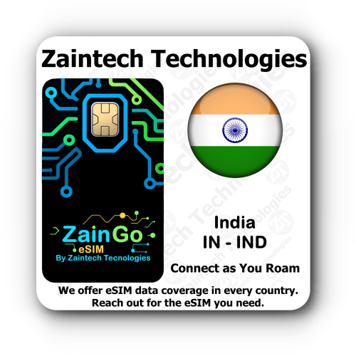 ZainGo eSIM India Data Plans