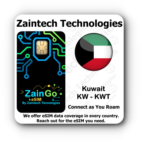 ZainGo eSIM Kuwait Data Plans