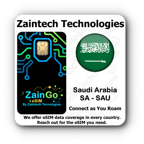 ZainGo eSIM Saudi Arabia - Instant Data Plans