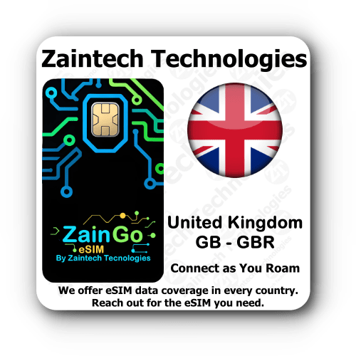 ZainGo eSIM UK Data Plans