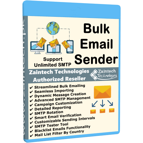 Bulk Email Sender - Support Unlimited SMTP