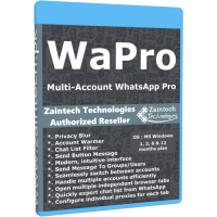 WaPro - Multi Account WhatsApp Pro (WaCRM)