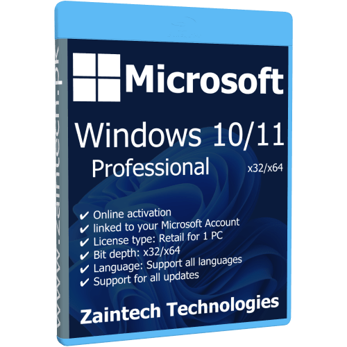 MS Windows 10/11 Pro - Digital License MS Windows 10/11 Pro - Digital License