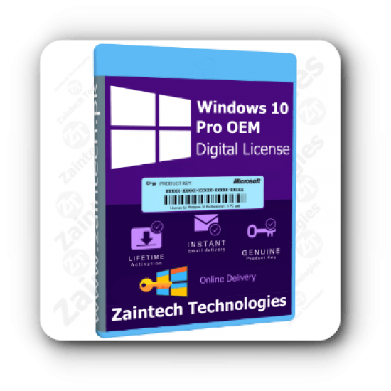 MS Windows 10 Pro OEM - Digital License